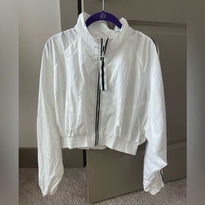 White Wind Breaker Jacket
